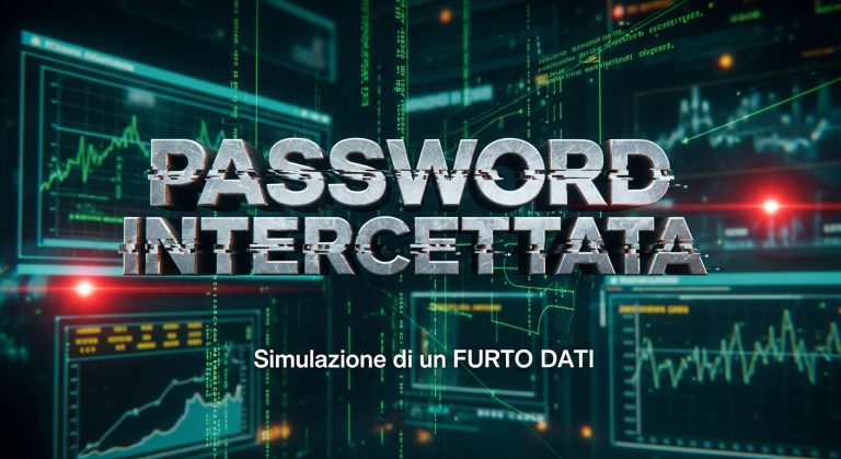 PASSWORD INTERCETTATA - CYBERSECURITY INTELLIGENCE IT